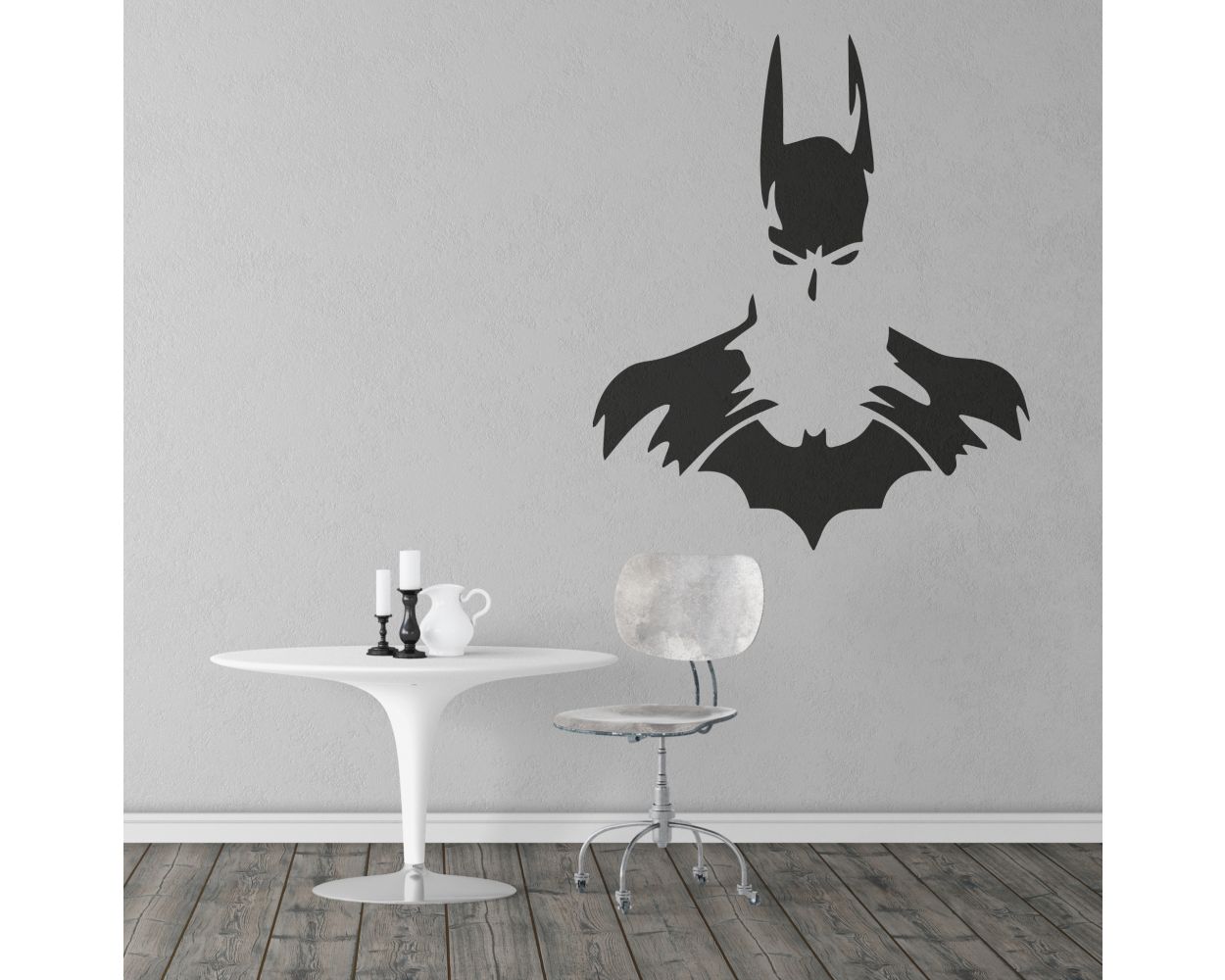 Best Batman Dark Knight Silhouette Vinyl Wall Stickers for Bedroom Wall Decor