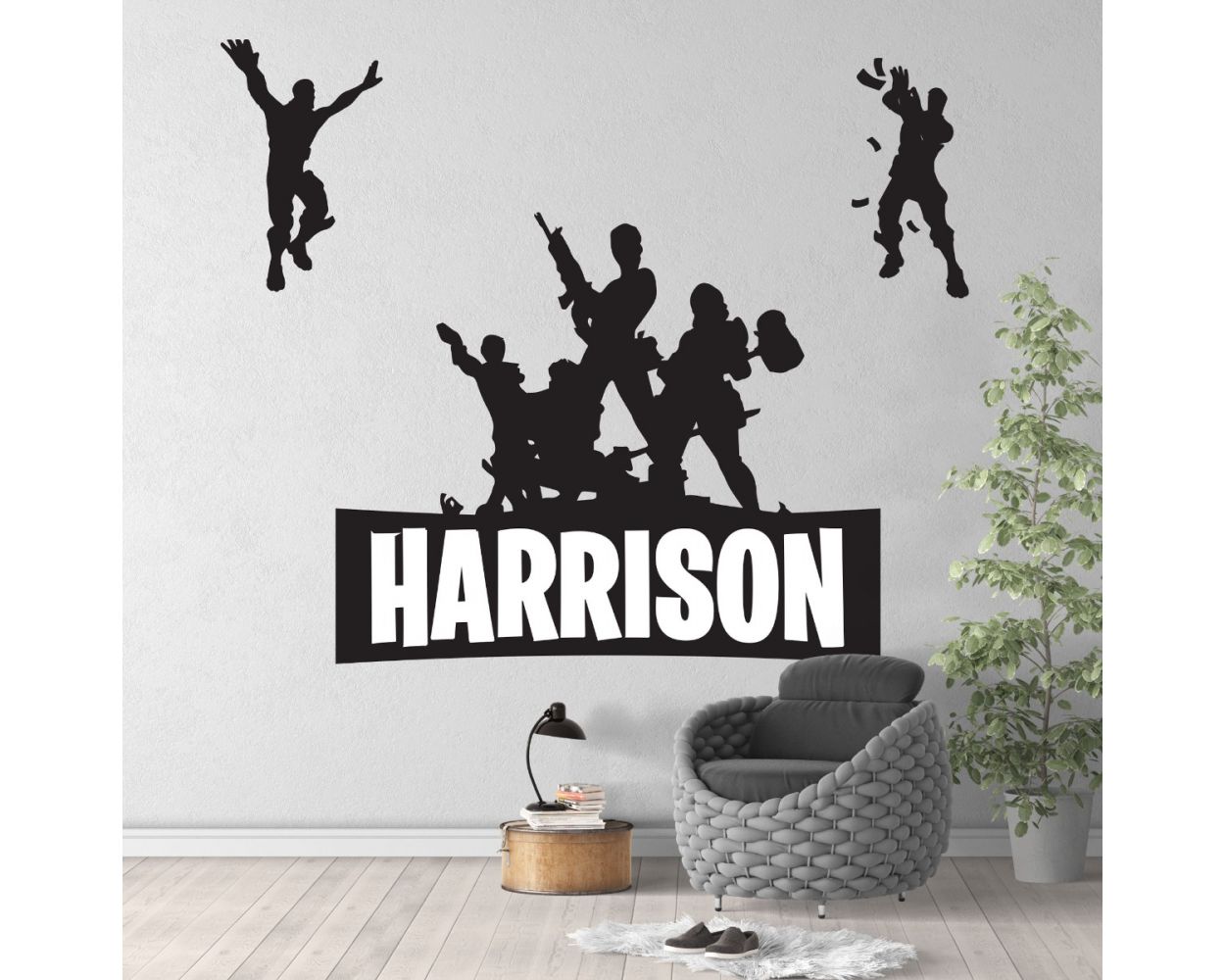 Best Personalized Fighting Fortnite Vinyl Wall Stickers