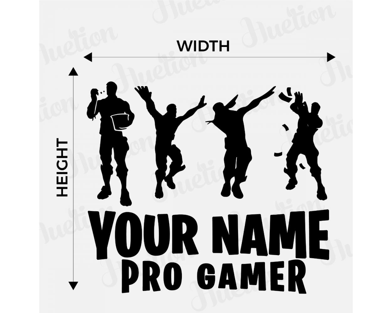 Best Stylish Personalized Name Gaming Wall Stickers for Boys Bedroom wall decor