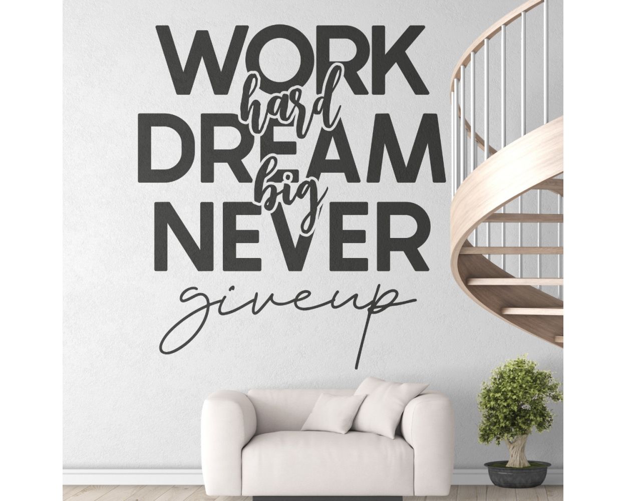 Best Dream Big Motivational Workplace Quotes Wall Decals