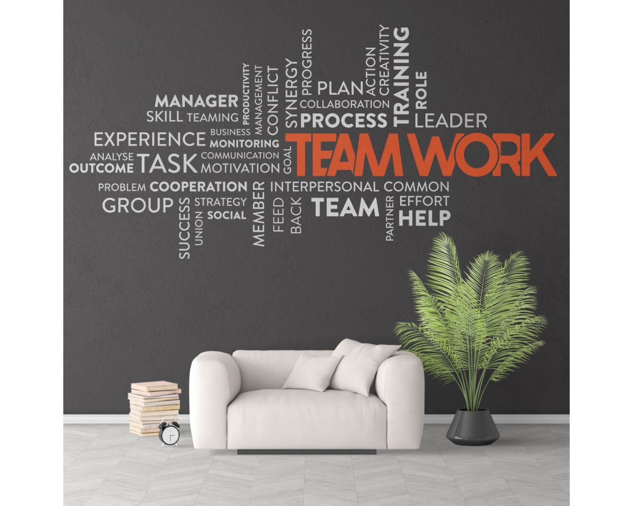 Teamwork Motivational Quote Wall Stickers