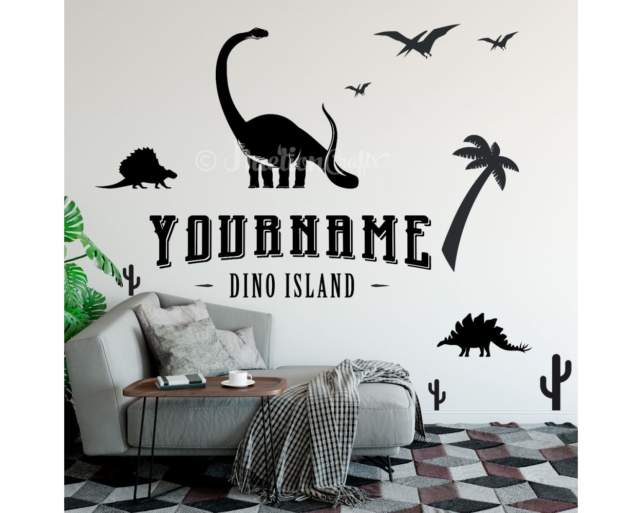 Dinosaur Wall Stickers | Huetion