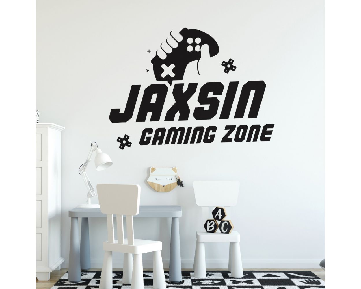 Game Controller Video Game Wall Stickers Customized For Kids Bedroom