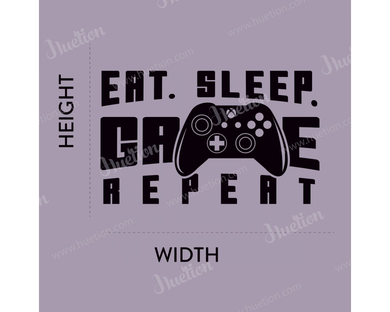 Eat Sleep Game Repeat Wall Stickers. Shop now