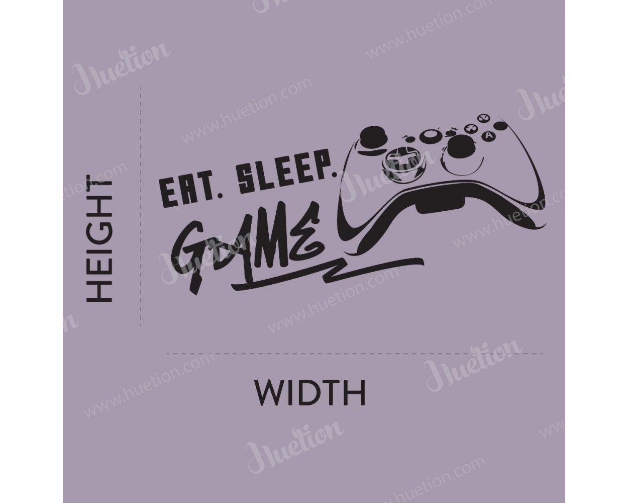 Eat Sleep Game Controller Video Gaming Zone Wall Decals. Shop now