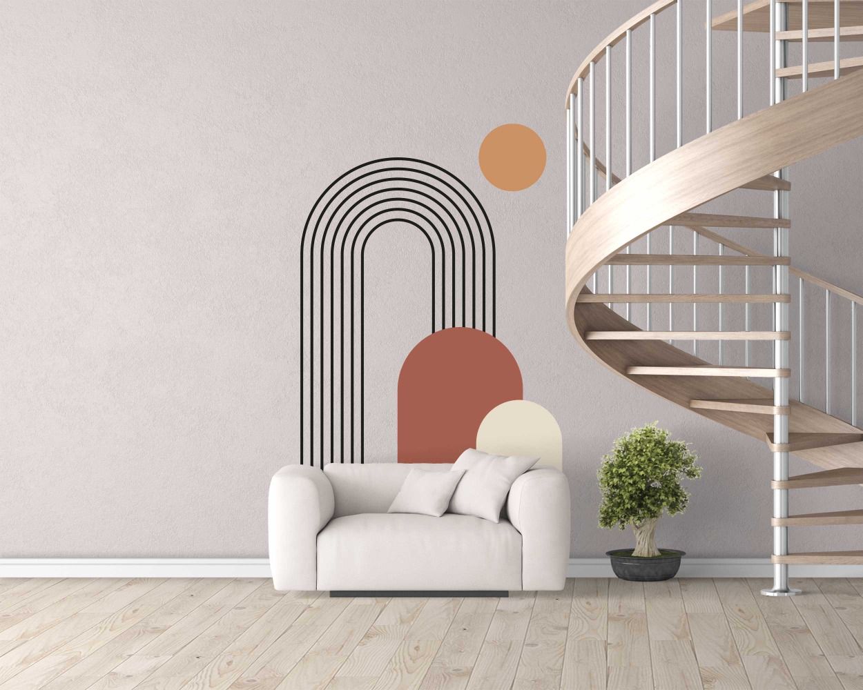 Best Modern Boho Wall Arches Stickers For Bedroom Decor