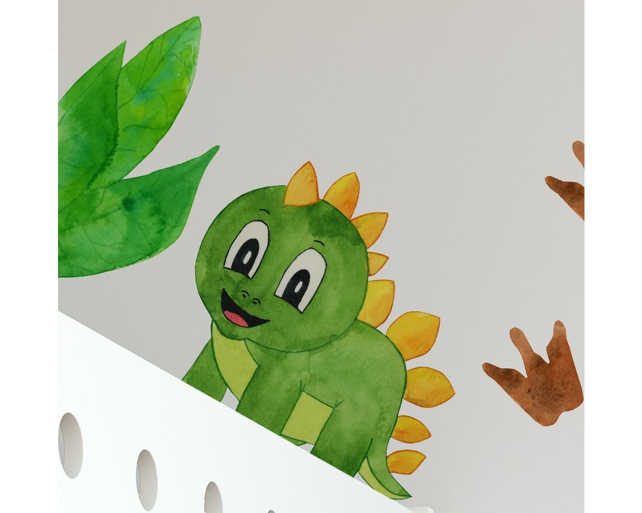 Best Cute & Beautiful Jurassic Park Vinyl Wall Stickers & Baby Dinosaur Vinyl Watercolor Wall Stickers