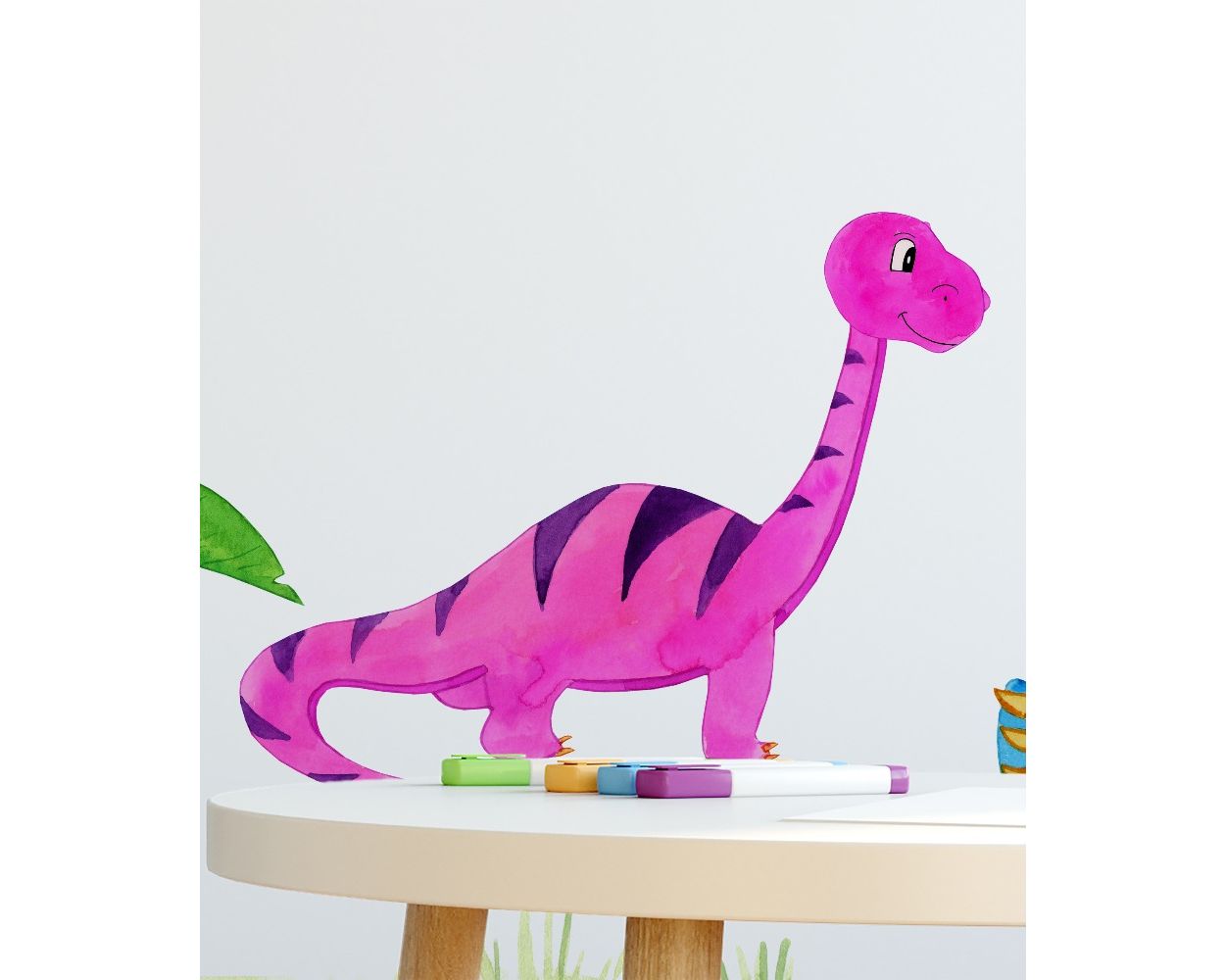 Best Beautiful Jurassic Park Vinyl Wall Decals & Baby Dinosaur Vinyl Watercolor Wall Stickers