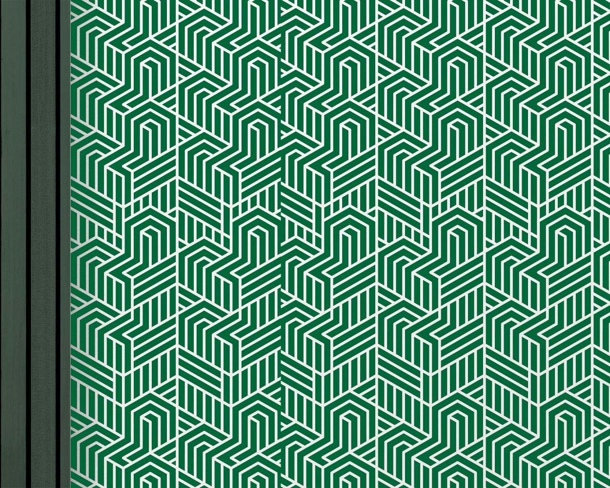 Abstract Geometric Pattern With Stripes Lines Seamless Vector Background Wall Stickers