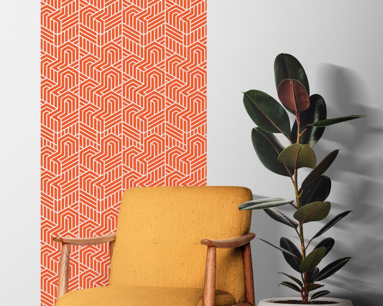 Abstract Geometric Pattern Wall Decals