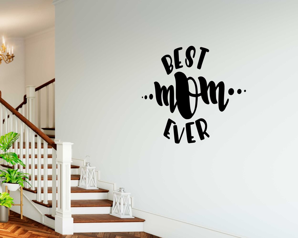 Adorn Your Space with 'Best Mom Ever' Quotes Wall Decals