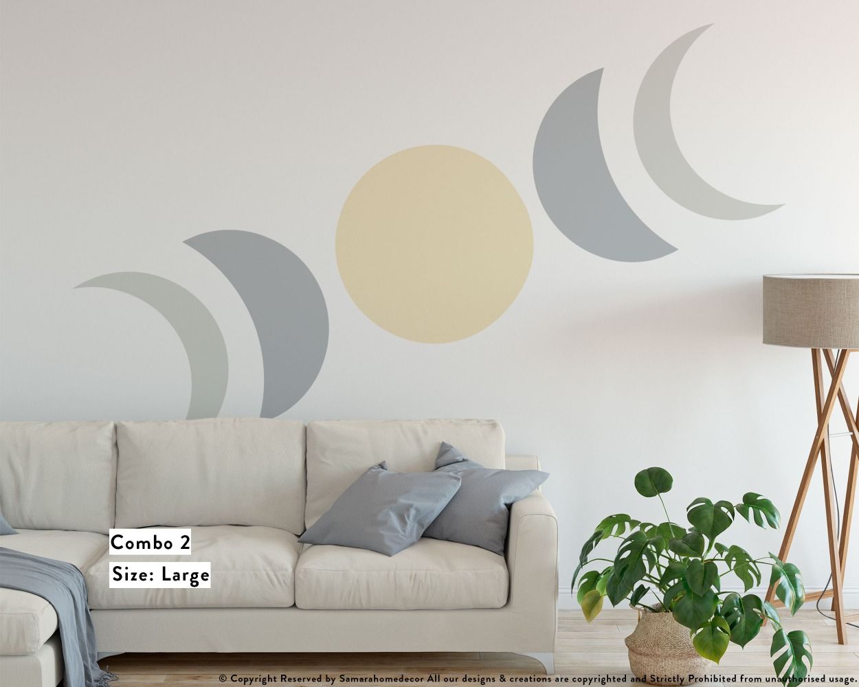 Best Boho Circle with Half Circles Nursery Vinyl Wall Decals