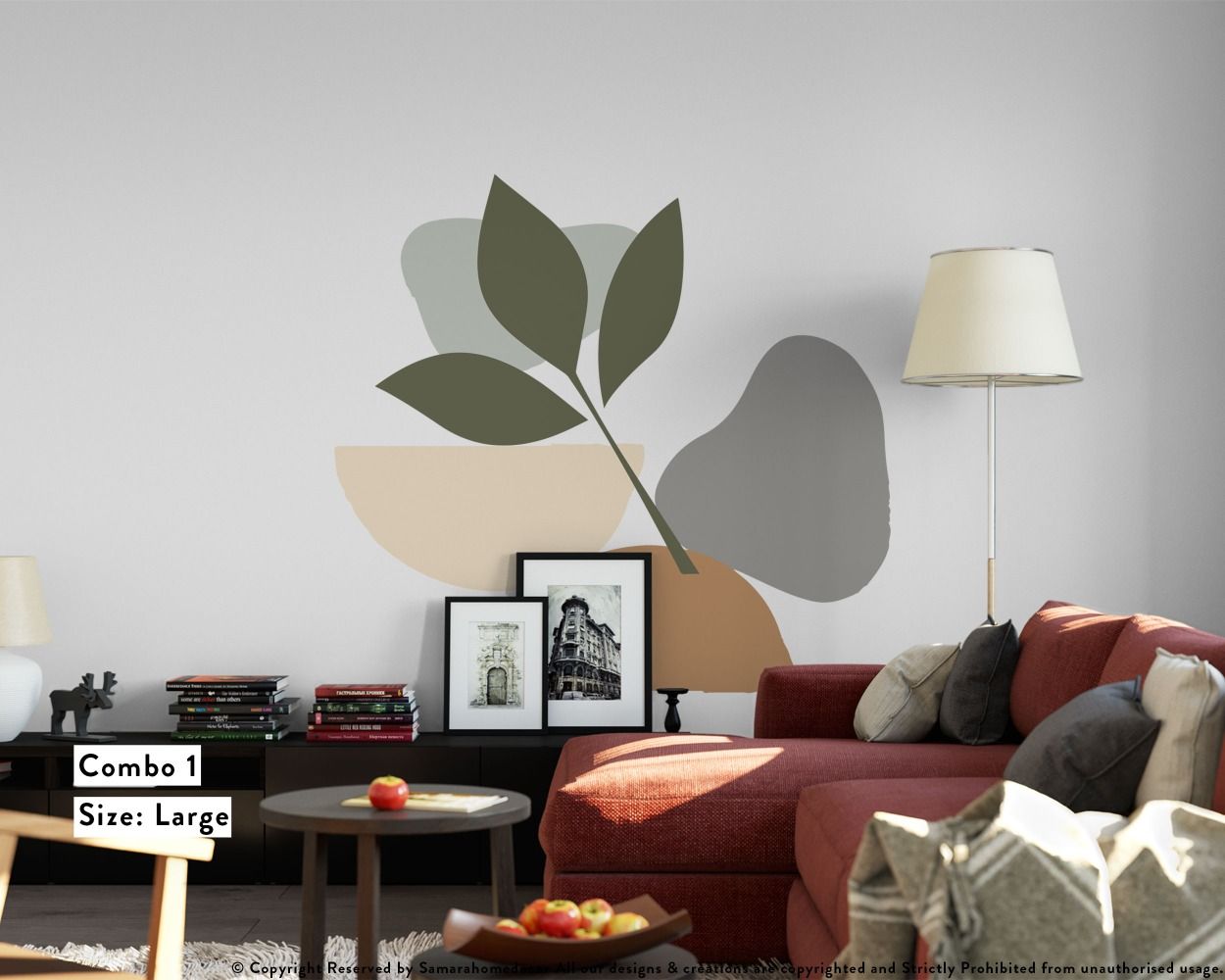 Best Boho Shapes Wall Stickers Abstract Shapes Vinyl Wall Stickers