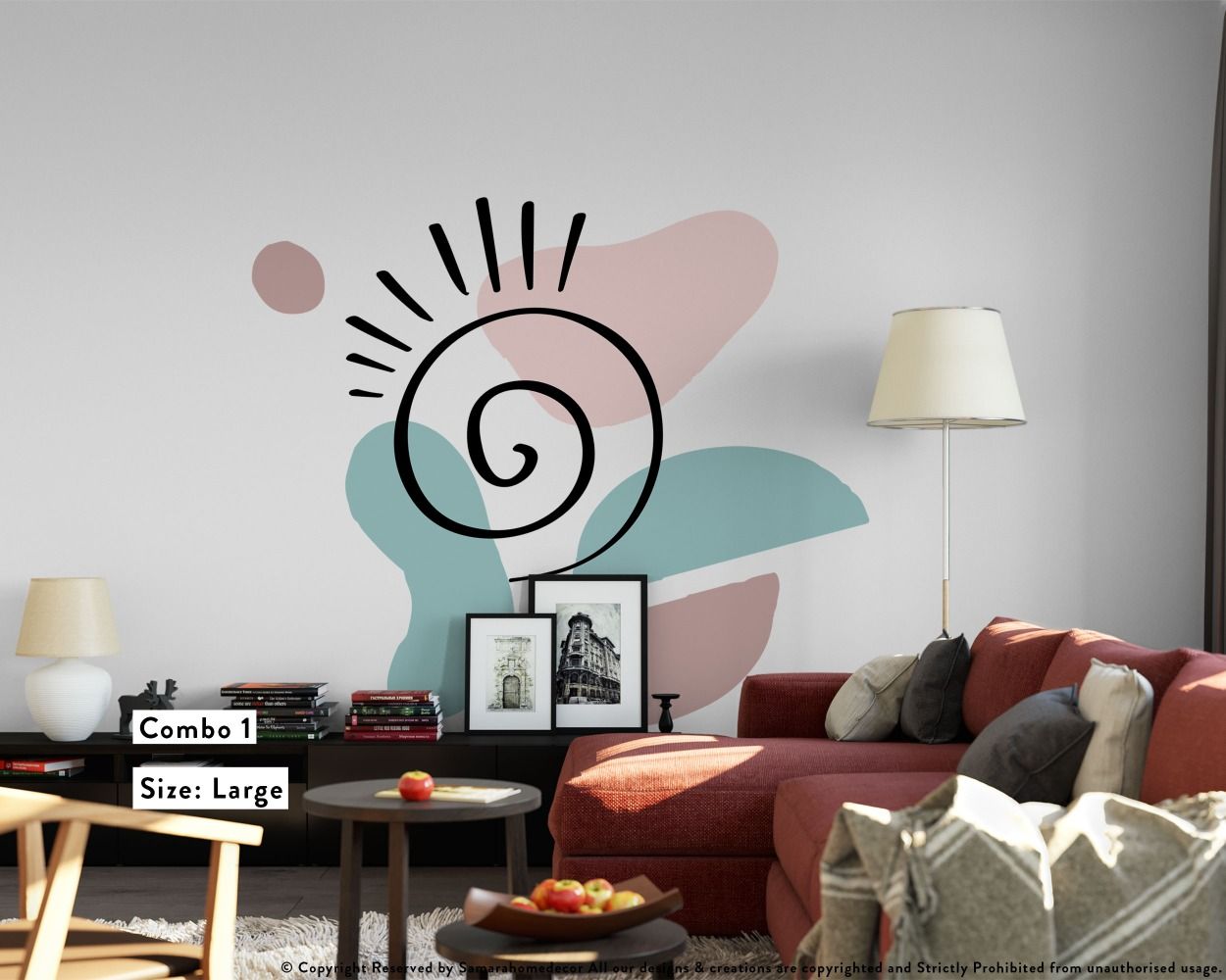 Best Boho Shapes Wall Stickers Abstract Shapes Vinyl Wall Decals