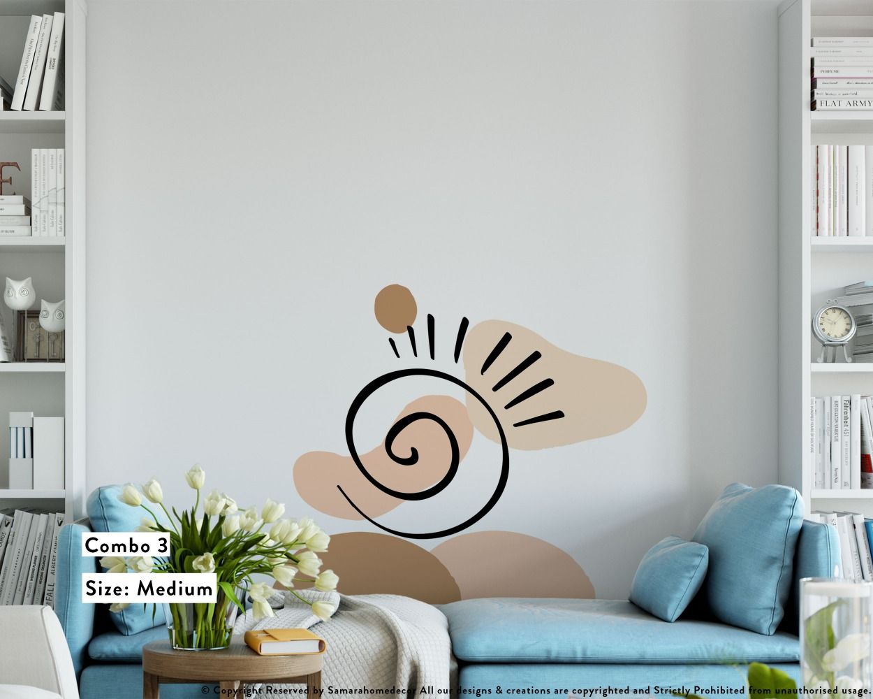 Best Boho Shapes Wall Stickers Abstract Shapes Vinyl Wall Stickers