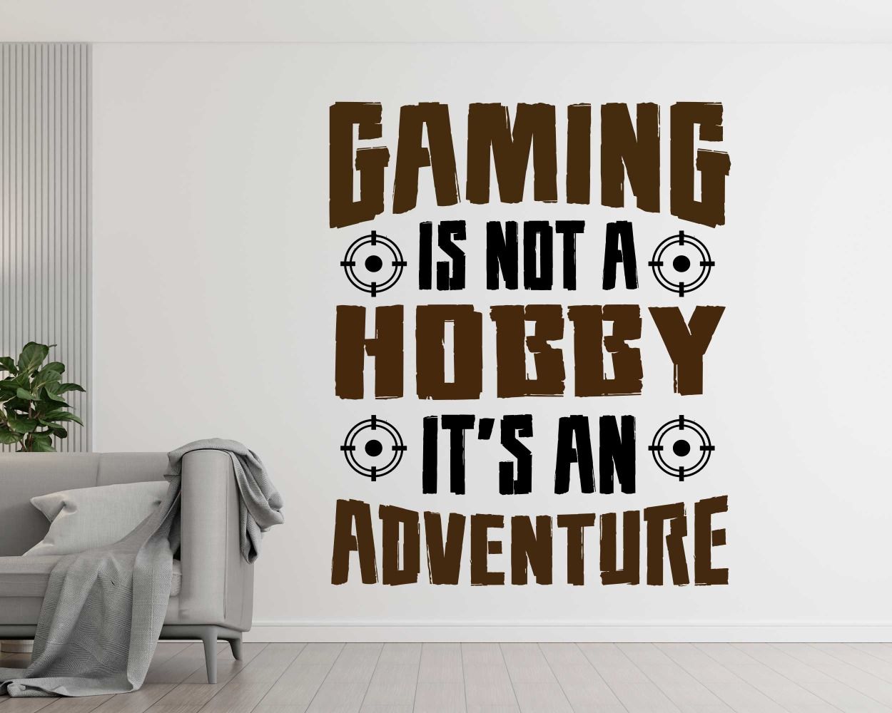 Adventure Awaits Gaming Wall Decals For Gaming Rooms And Gamer Caves