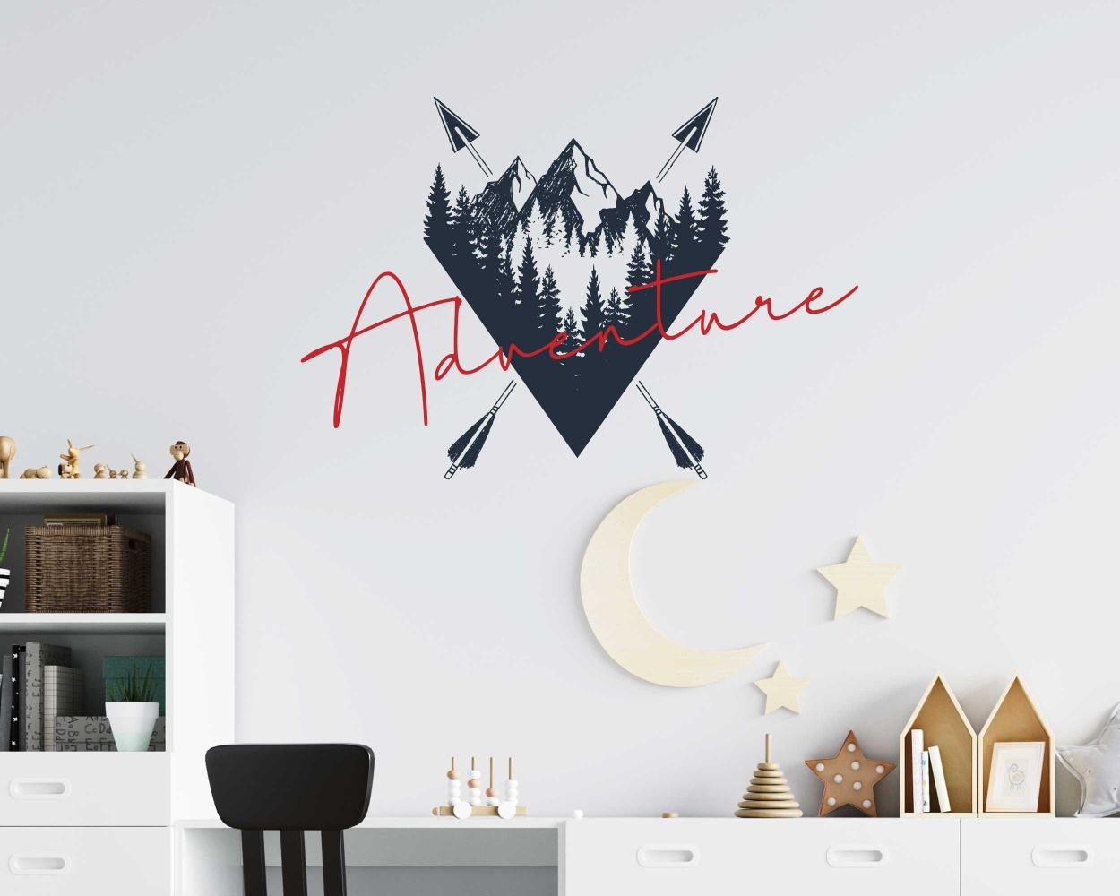 Adventure Awaits Motivational Quote Wall Decals
