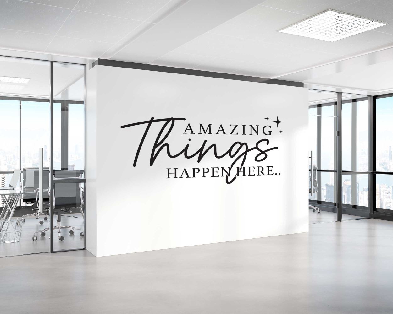 Office Quotes Wall Stickers