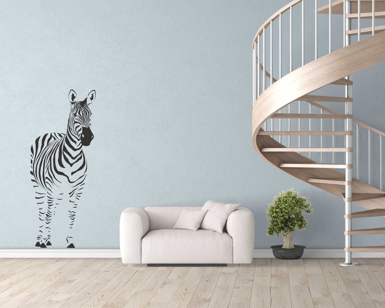 Best Zebra Safari Animal Wall Decals