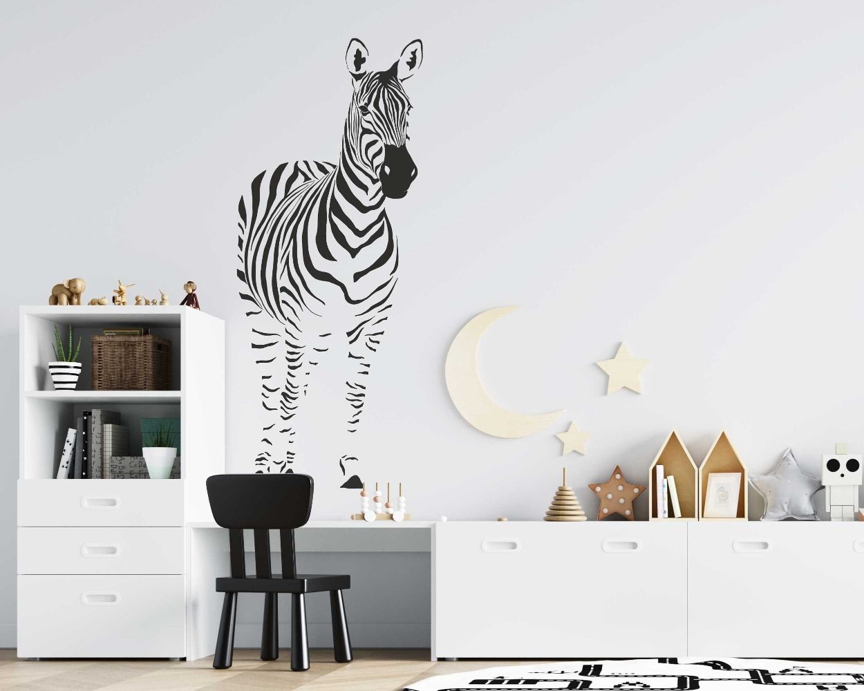 Zebra Safari Animal Wall Stickers
