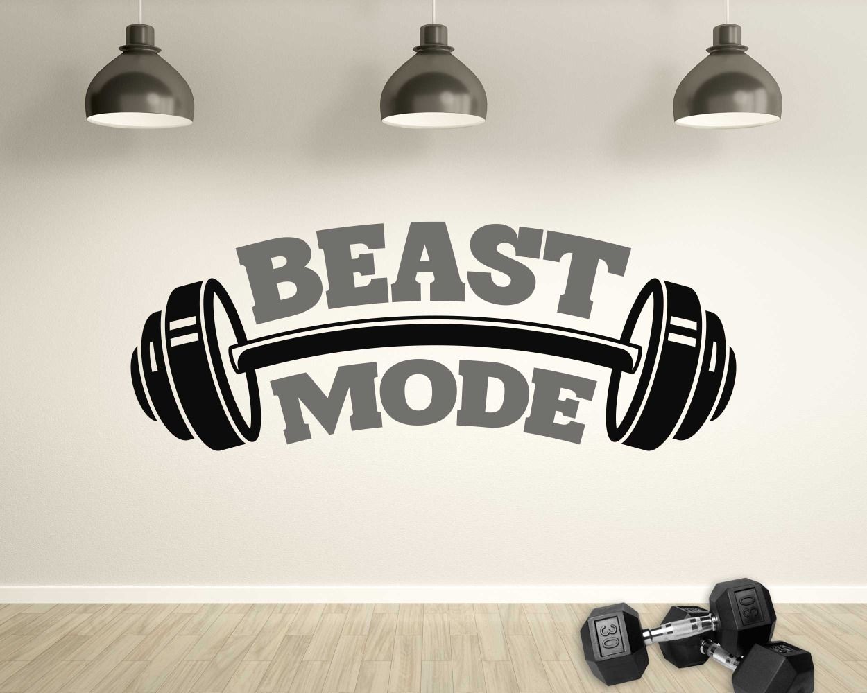 Gym Quotes Wall Decals