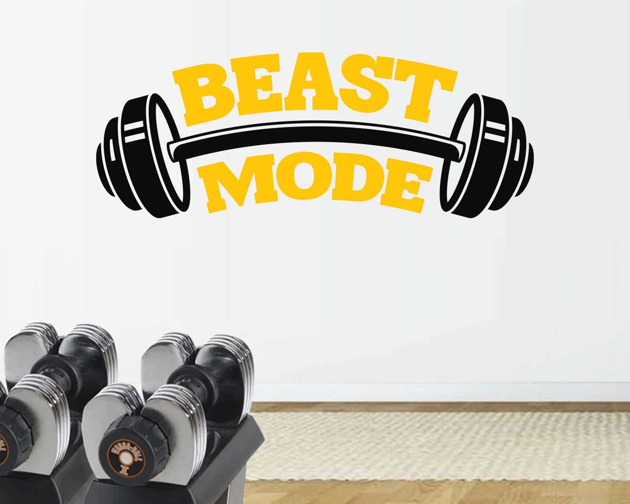 Gym Quotes Wall Stickers