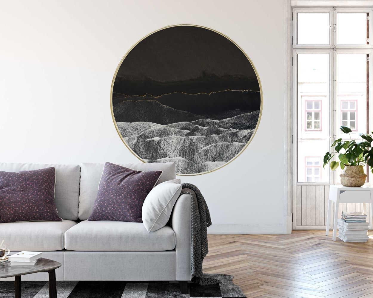 Beautiful Circle Wall Stickers