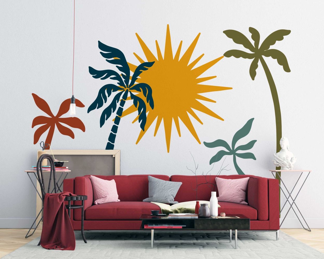 Beautiful Boho Wall Stickers For Nursery Decoration 