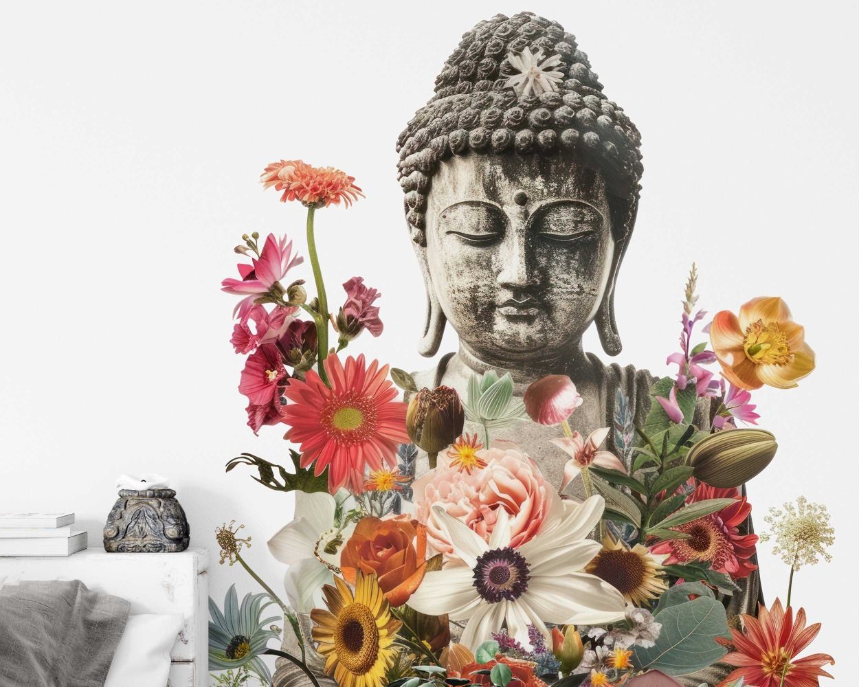 Buddha Statue Wall Stickers 
