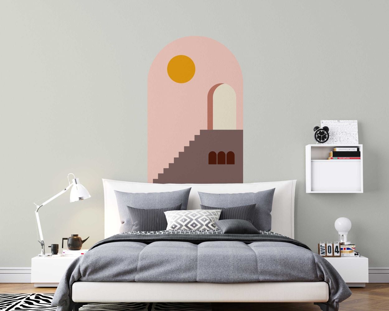 Beautiful Modern Arch Boho Wall Decals