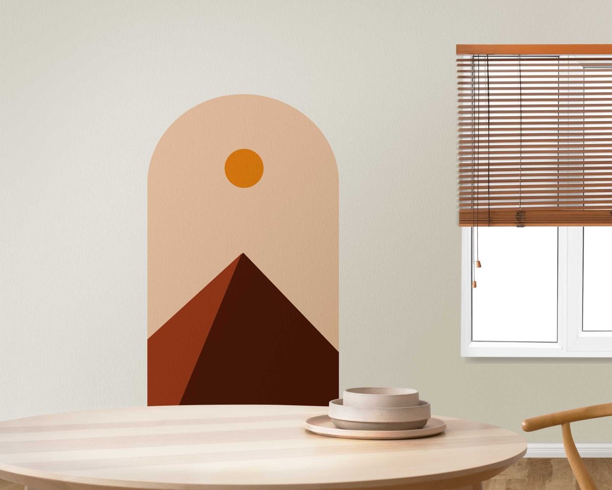 Beautiful Modern Boho Arch Vinyl Wall Stickers