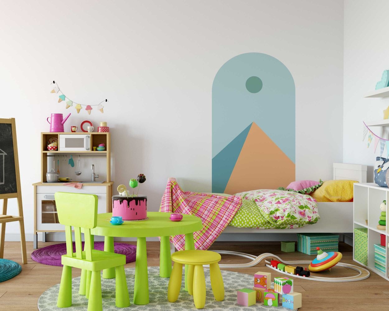 Beautiful Modern Boho Arch Vinyl Wall Decals