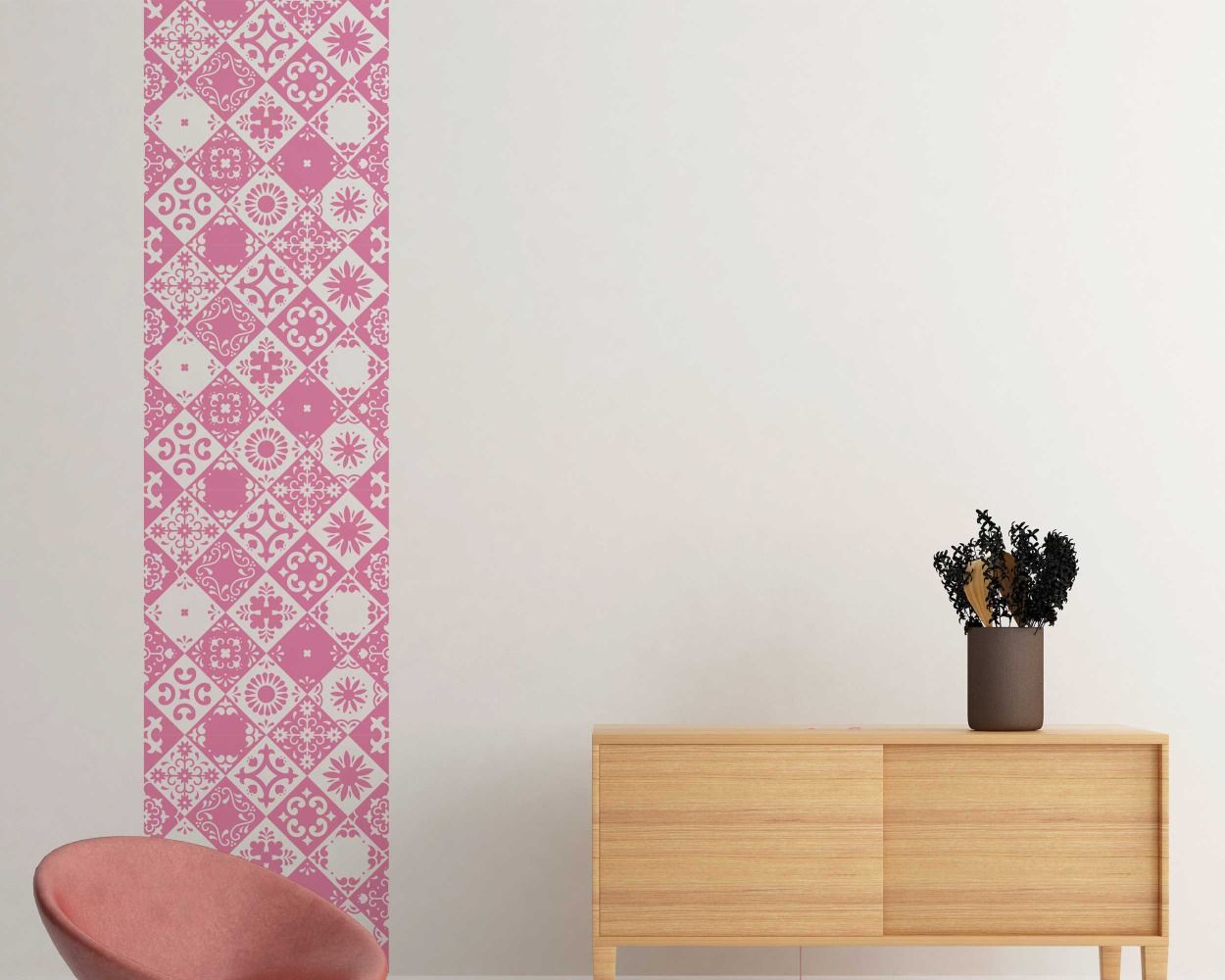 Beautiful Portuguese Tiles Design Pattern Wall Decals For Your Room Decoration 