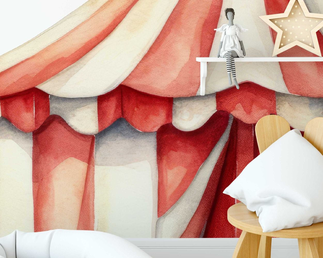 Best Cute Animal Circus Wall Stickers For baby nursery decor