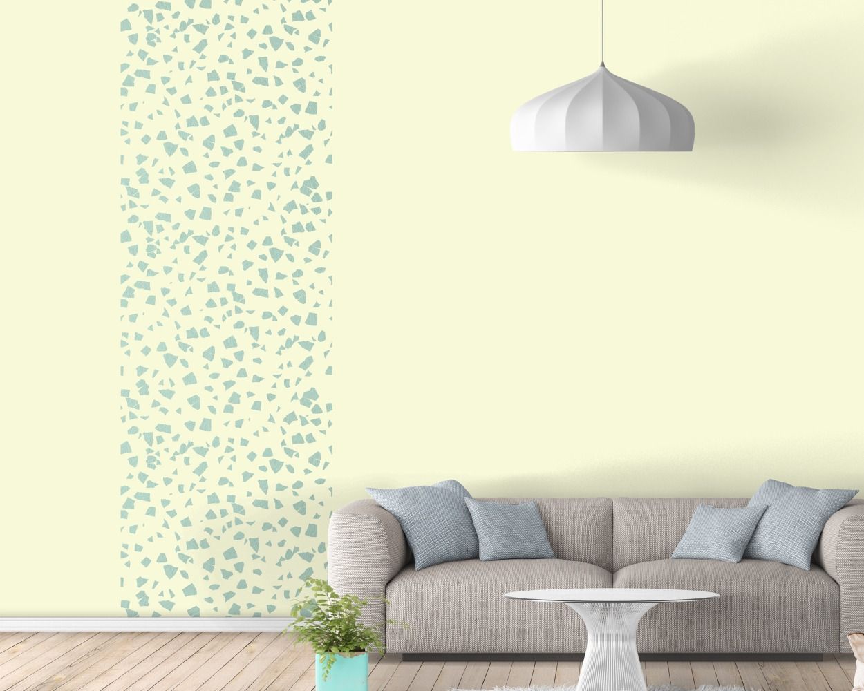 Best Beautiful Terrazzo Pattern Black Texture Wall Decals For Living Room Decor 