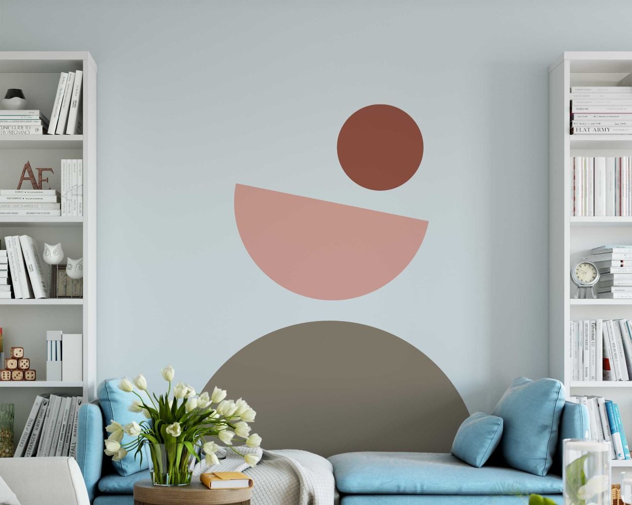 Abstract Boho Wall Stickers For Bedroom Decoration 