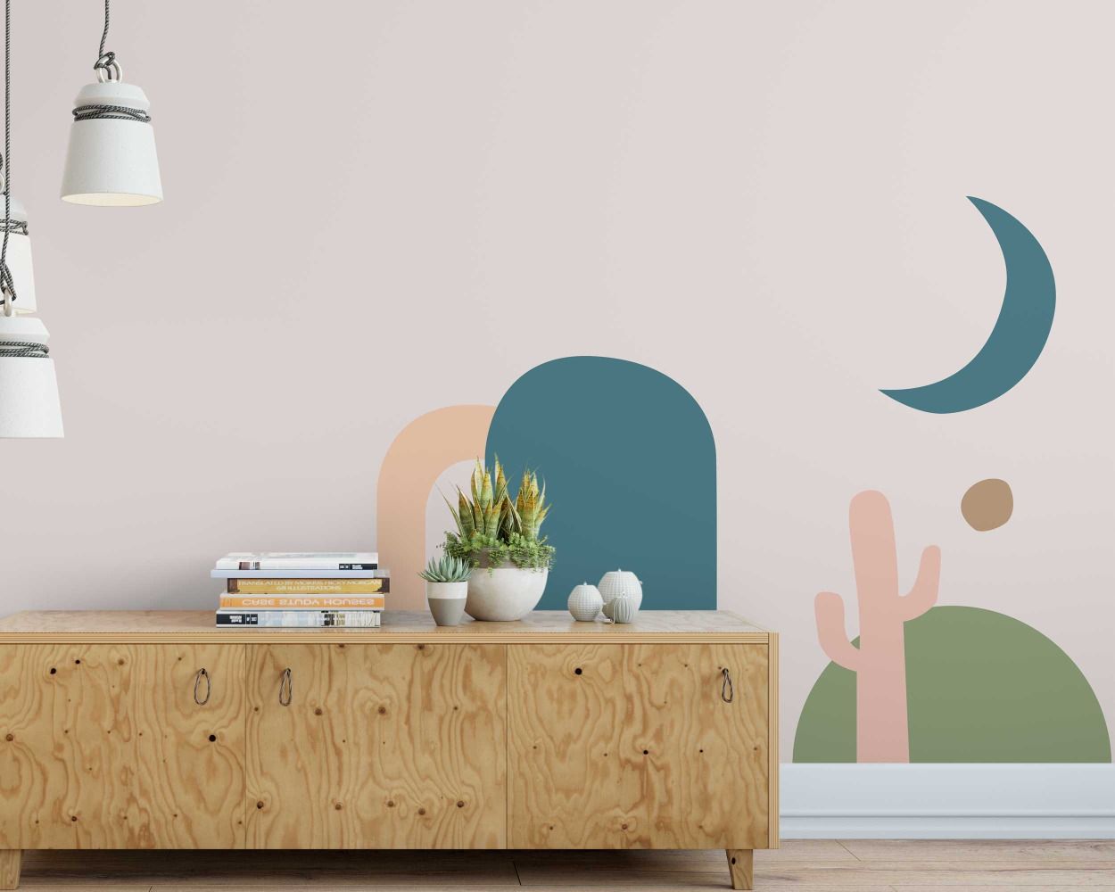 Beautiful Modern Boho Wall Decals
