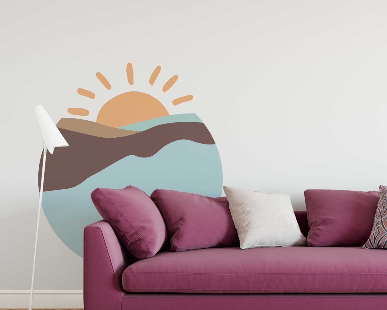 Best Abstract Boho Vinyl Wall Stickers