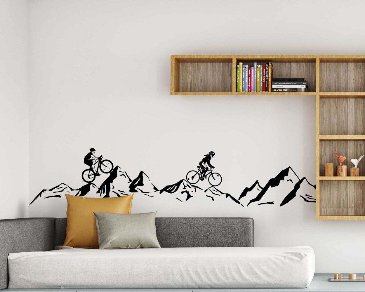 Cycling Wall Stickers for Room Wall Decor