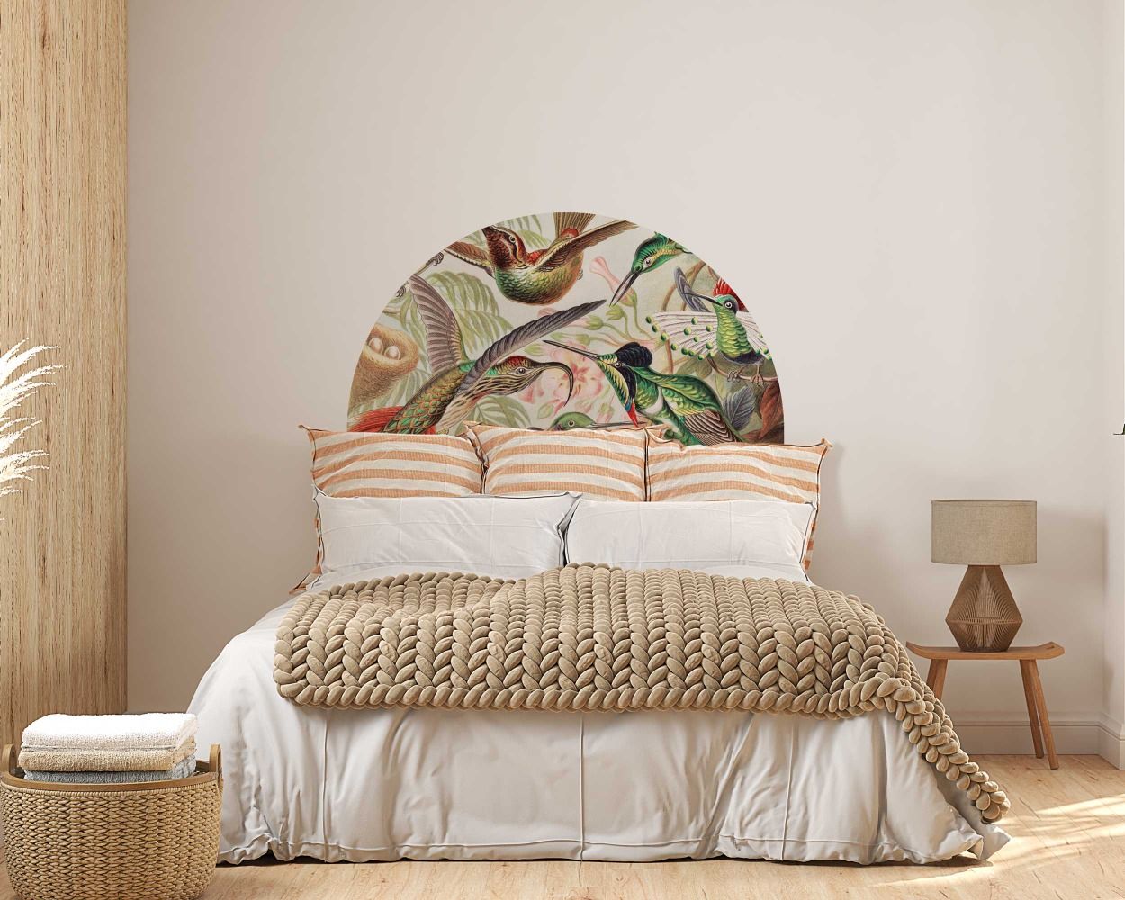 Best Beautiful Hummingbird Gathering Wall Stickers for headboard decor