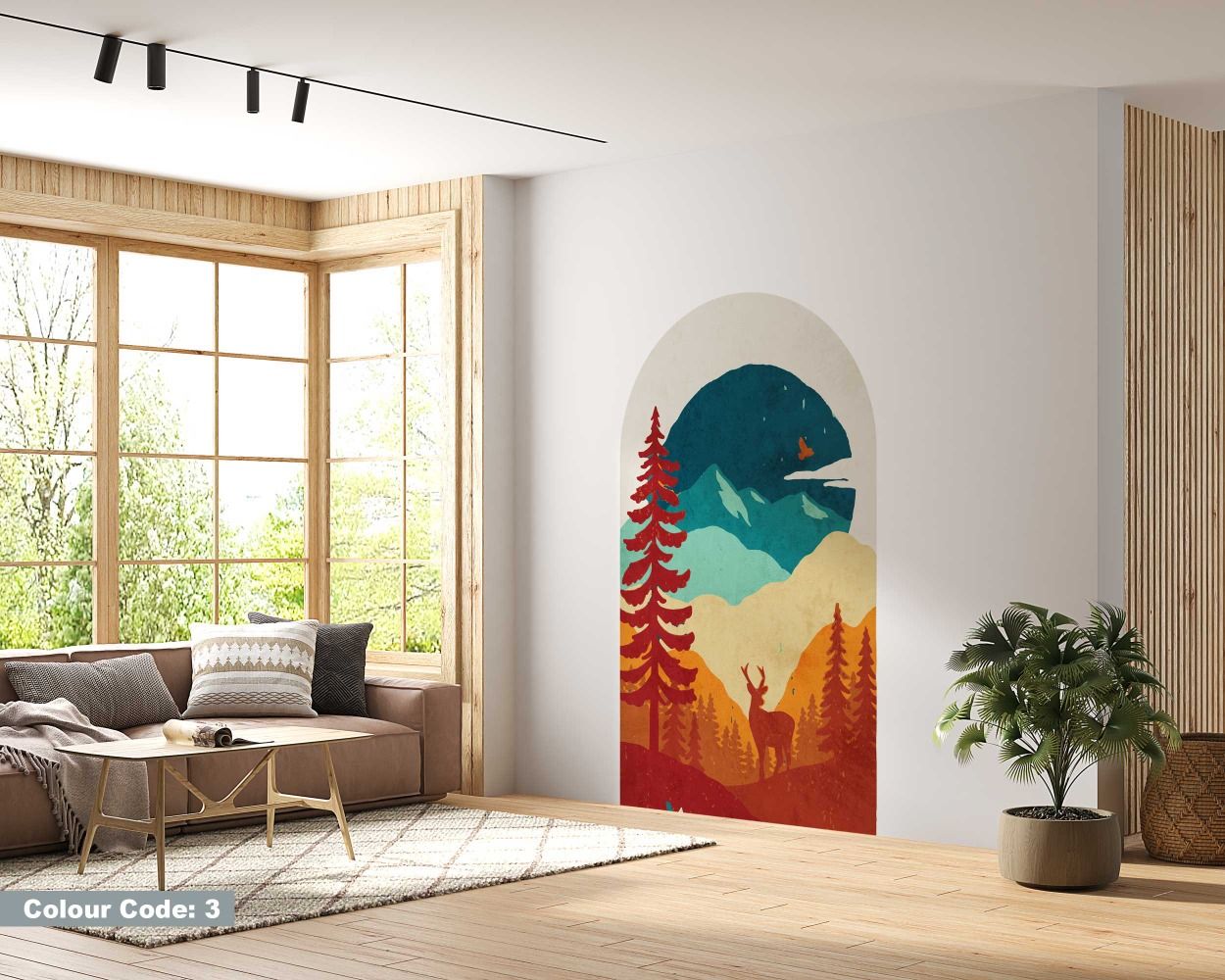 Best Beautiful Arch Wall Decals For Living Room Decor