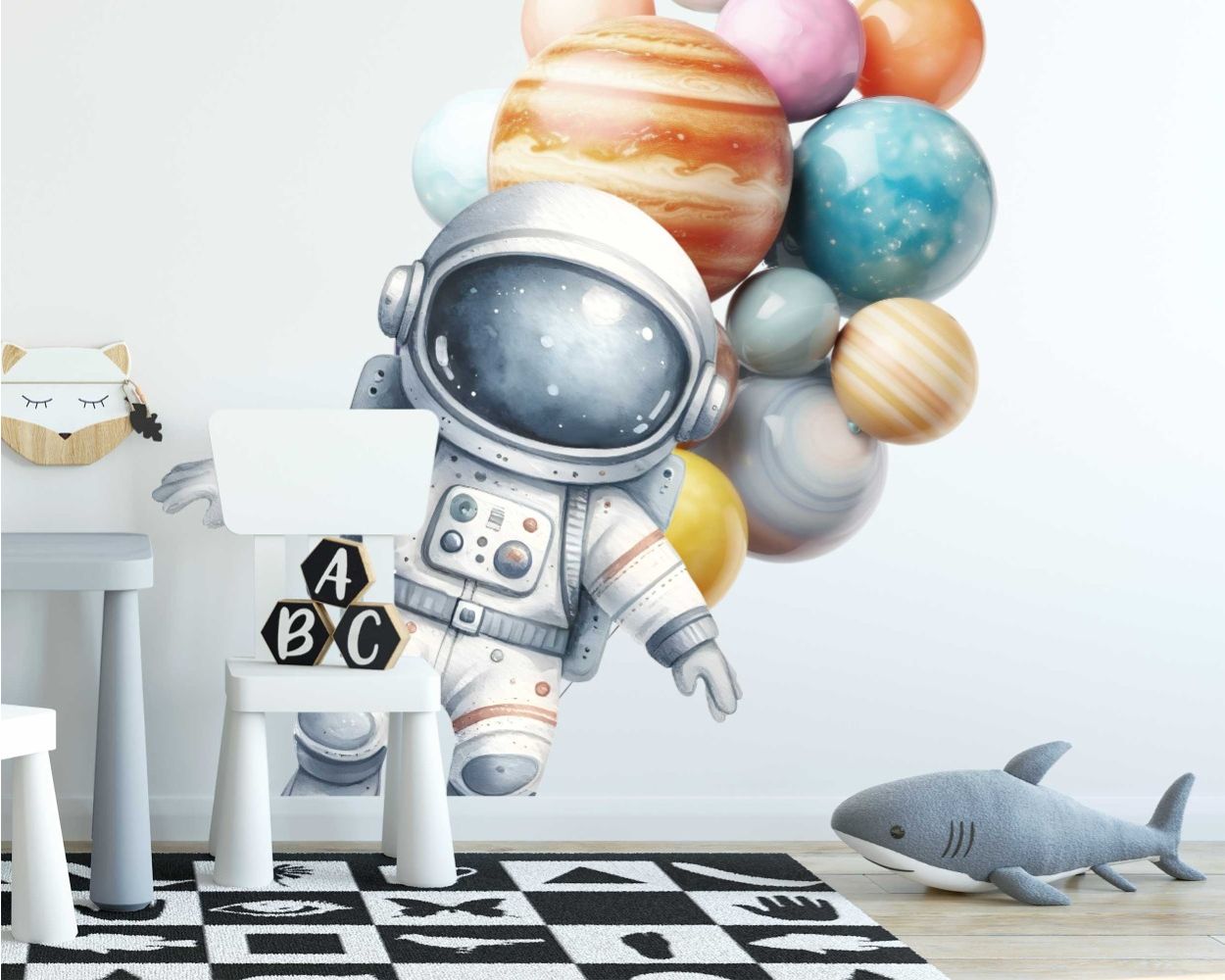 Beautiful Space Wall Decals