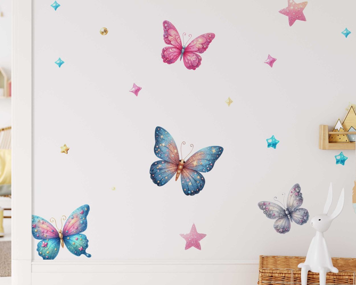 Cute and Best Beautiful Butterfly's Wall Stickers for Girls Room Decor