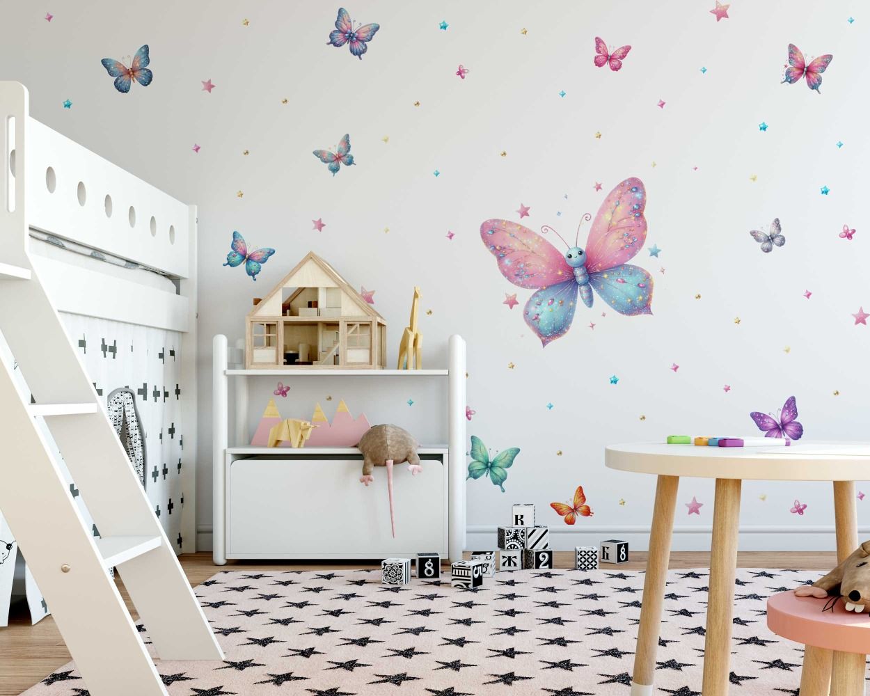 Cute and Best Beautiful Butterfly's Wall Decals