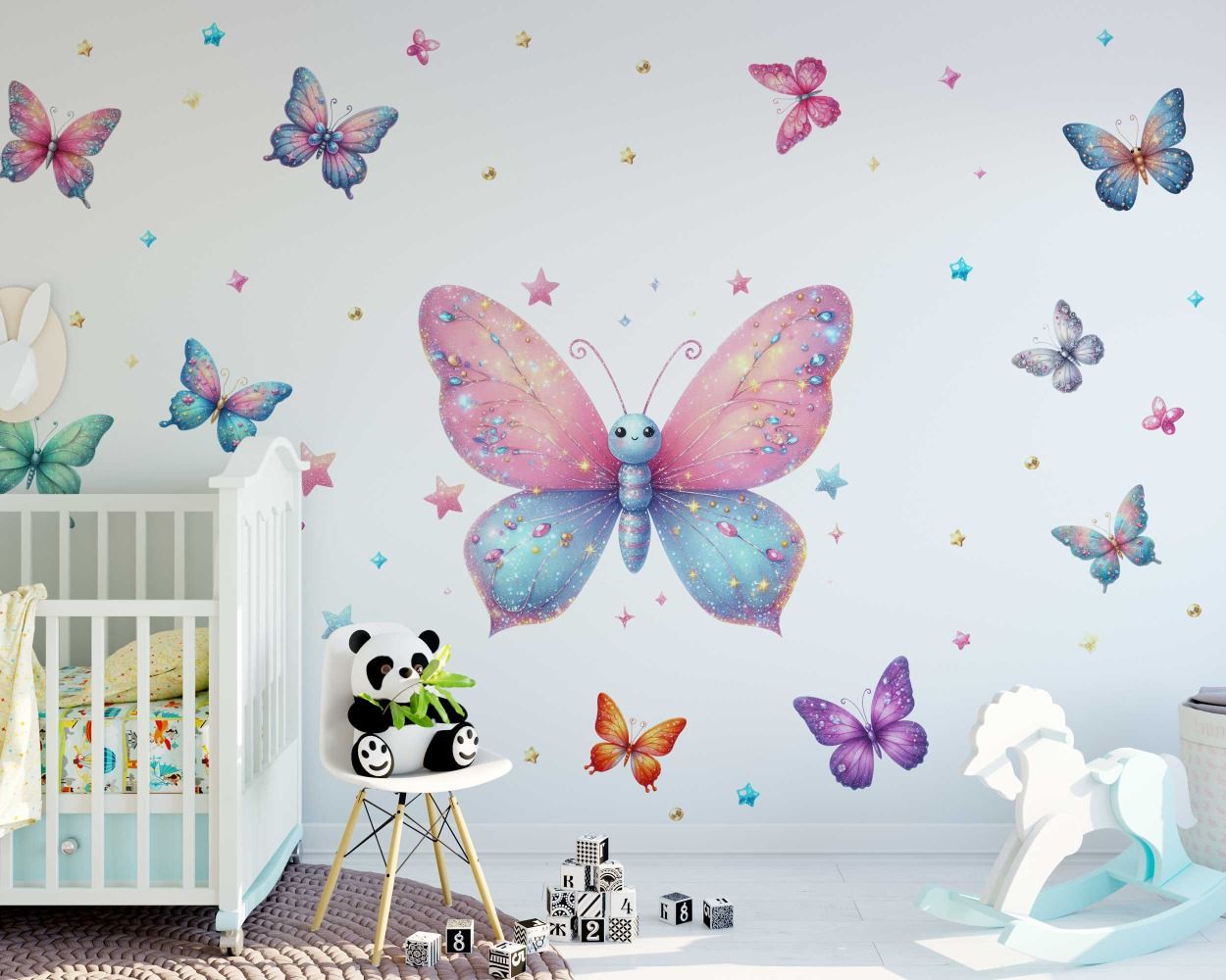 Most Beautiful Butterfly's Wall Decals for baby room decor