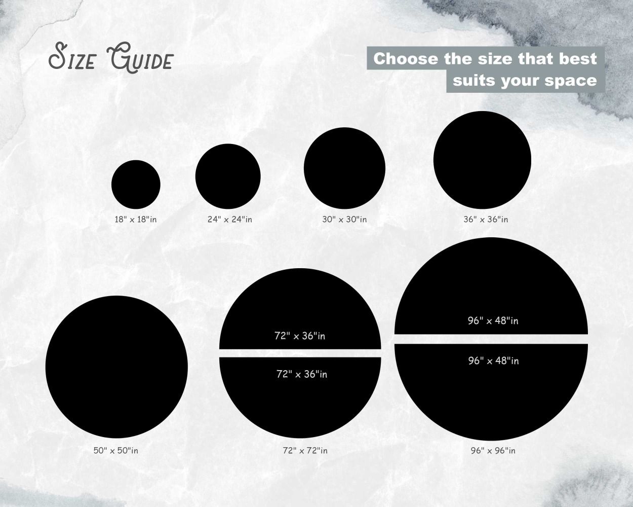 circle wall stickers