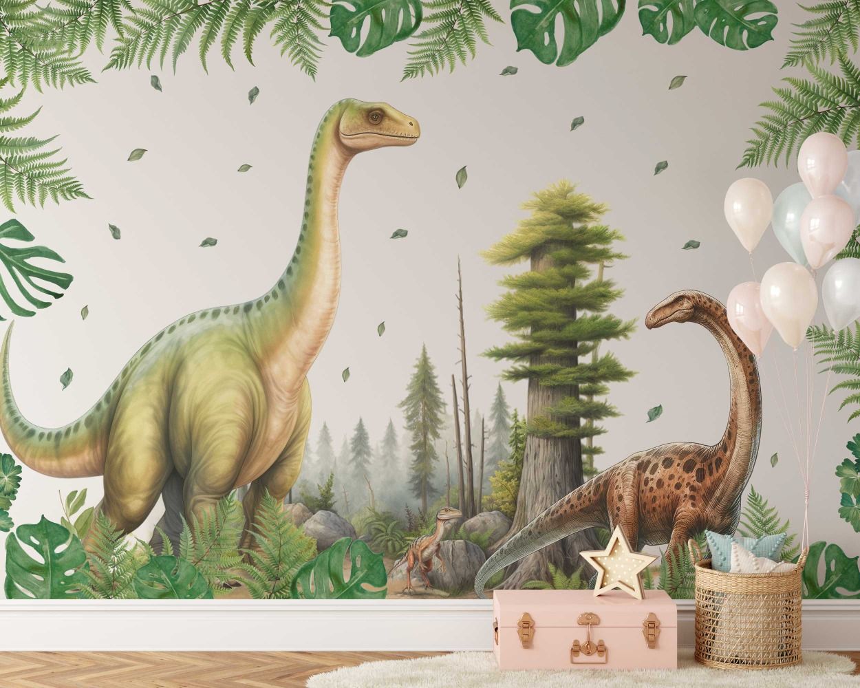 Beautiful Jurassic Park Dinosaur Vinyl Wall Stickers