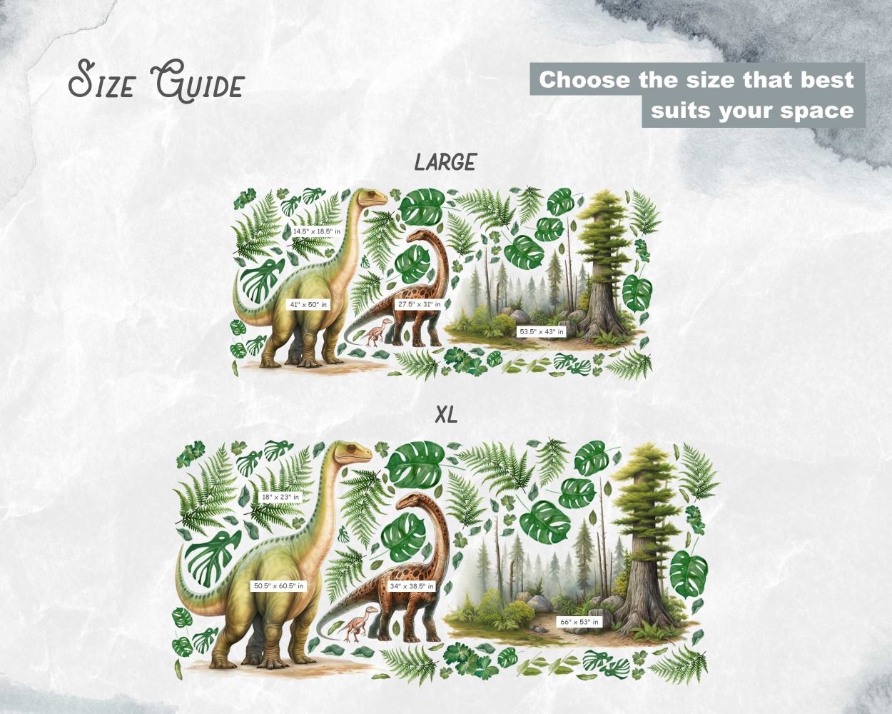 Beautiful Jurassic Park Dinosaur Wall Stickers