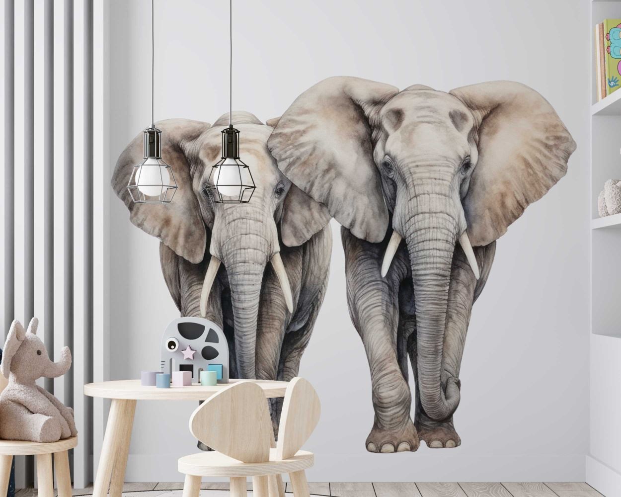 Best Beautiful Elephants Vinyl Wall Decals