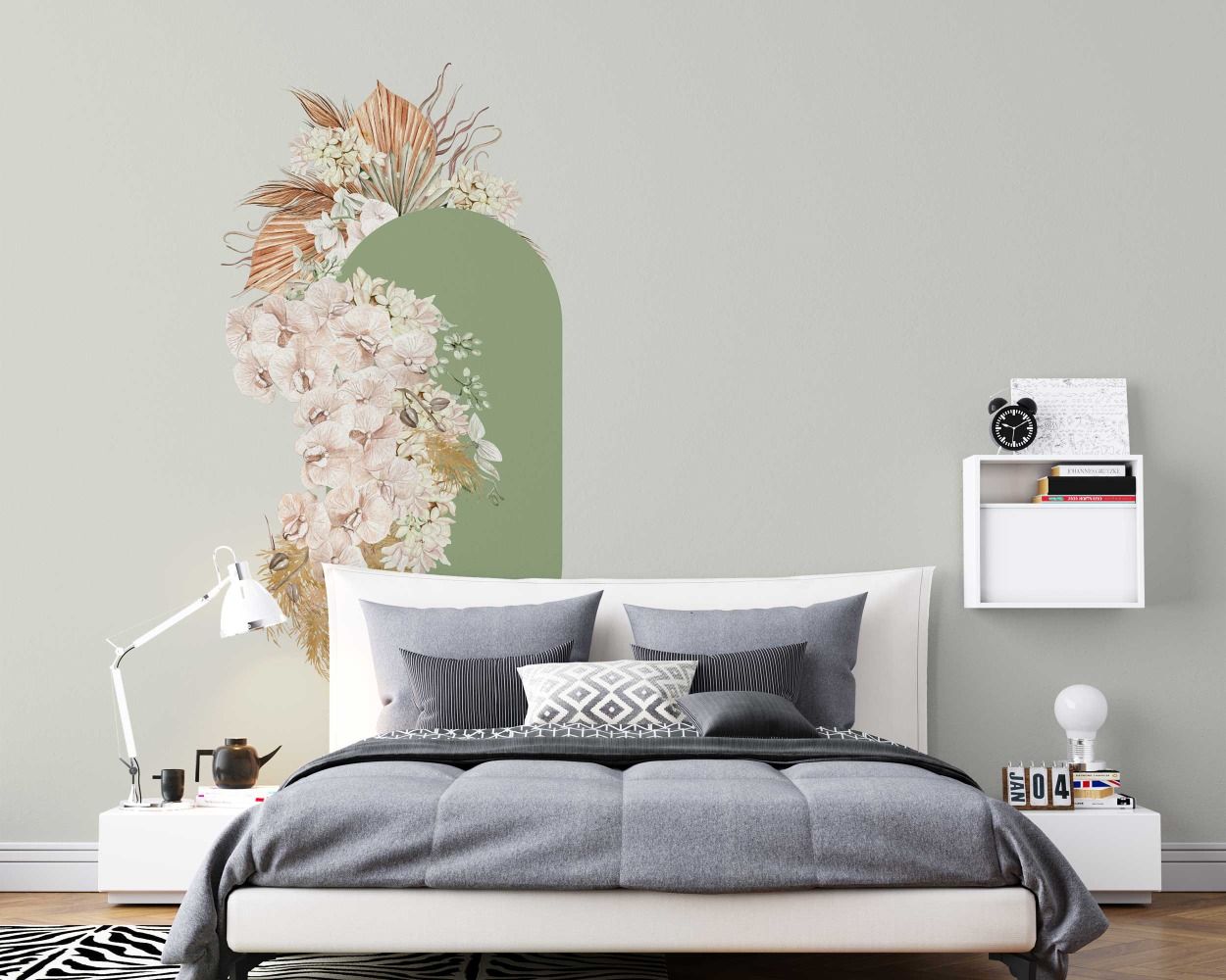 Best Beautiful Floral Vinyl Wall Decals